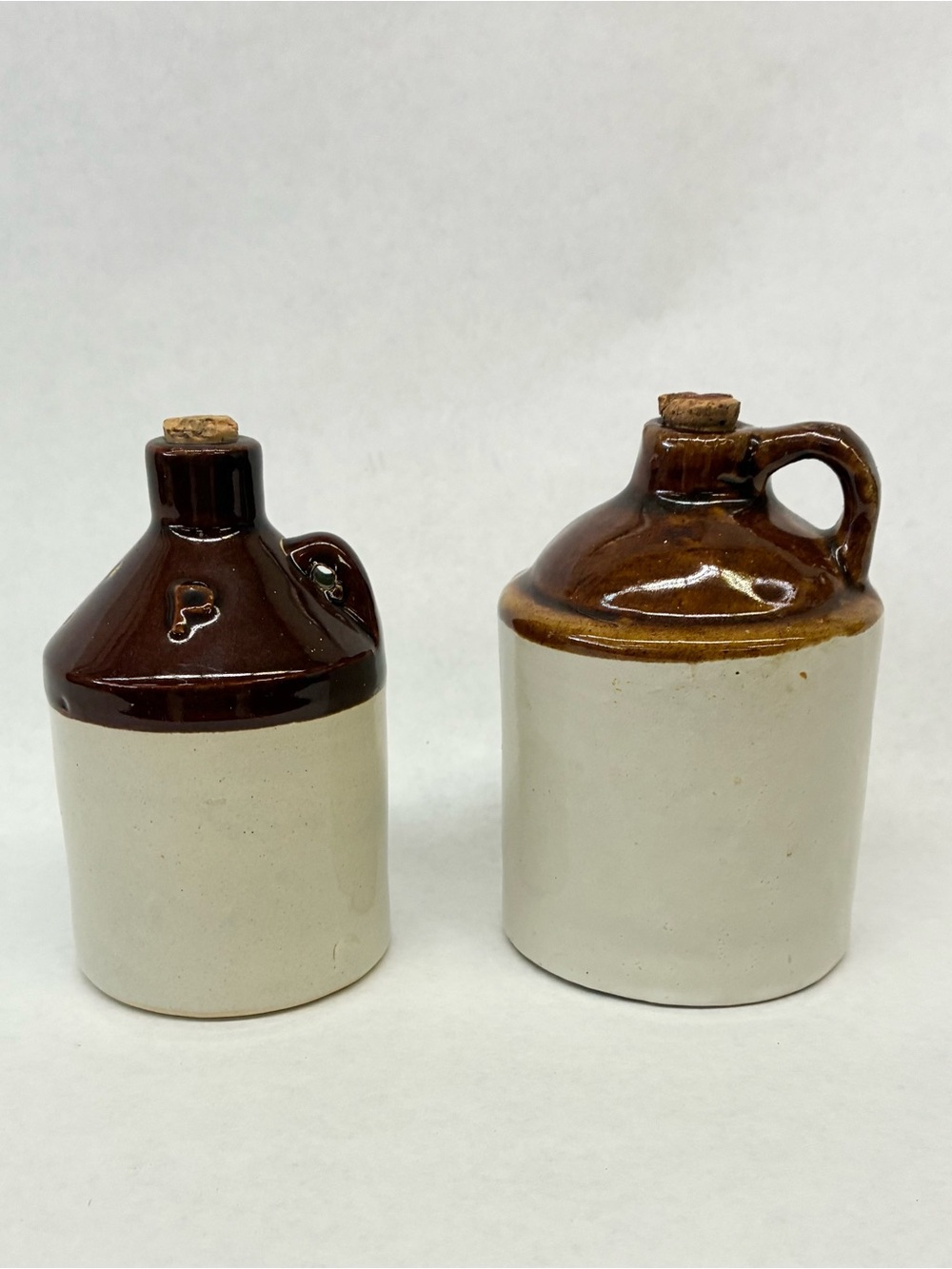 Vintage Little Brown Jugs Lot of 2
